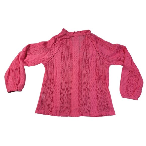Cardi Womens Med Pink/Rose Button-Up Lightweight Knit Design New in Bag - Picture 2 of 7